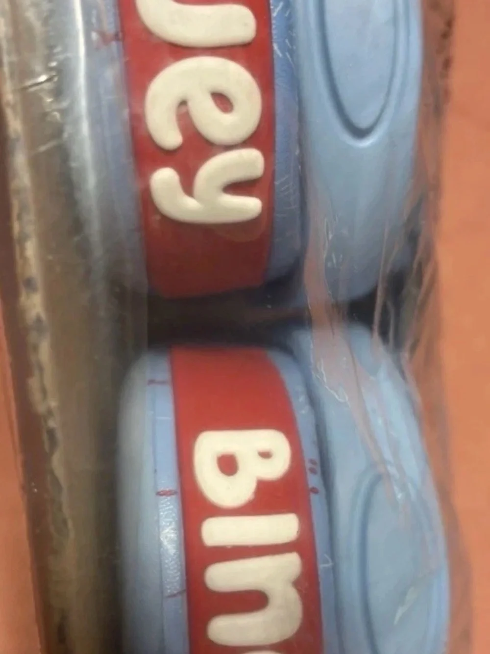 NWT Toddler Bluey ‘Americana’ Slide Classic Clogs Sandals Blue Size 12